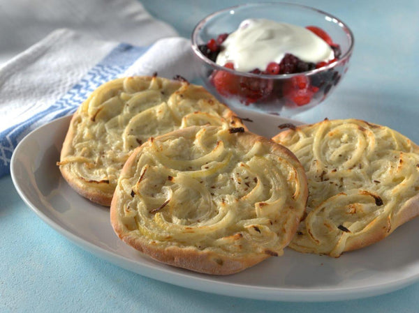 Sauerrahm-Zwiebel-Fladen