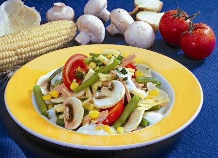 gemuese mais salat Gemüse-Mais-Salat - BCM Diät Rezepte.ch