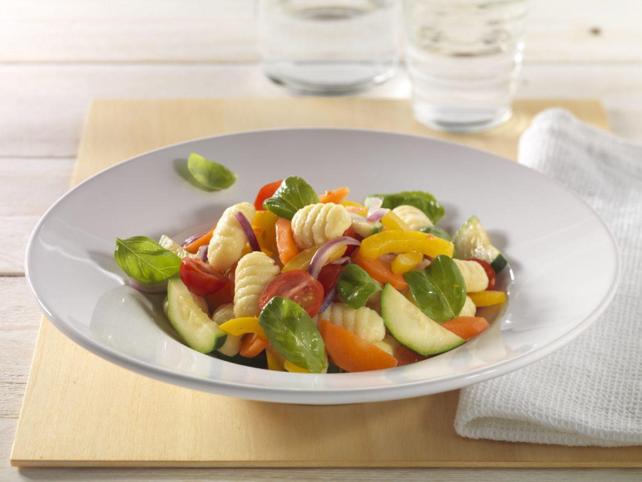 gnocchi mit basilikumgemuese Gnocchi mit Basilikumgemüse - BCM Diät Rezepte.ch