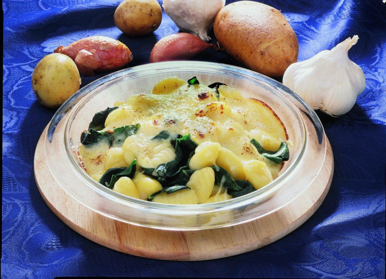 gratinierte gnocchi auf spinat Gratinierte Gnocchi auf Spinat - BCM Diät Rezepte.ch