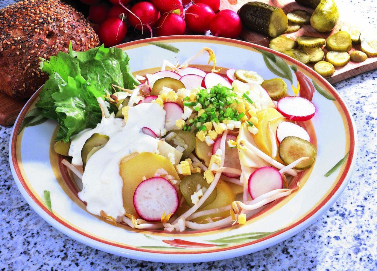 kartoffel ei salat Kartoffel-Ei-Salat - BCM Diät Rezepte.ch