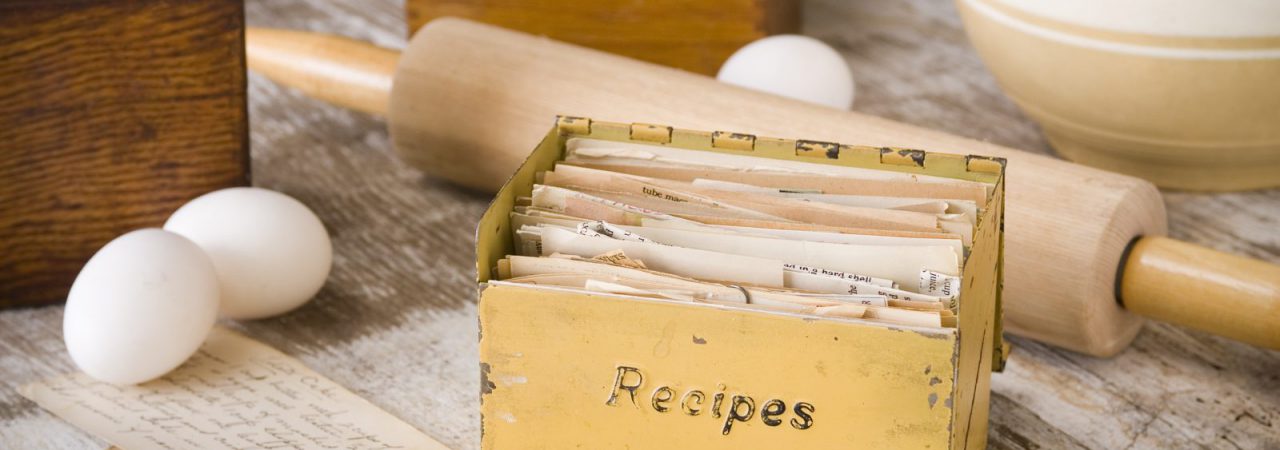 recipe box recipe box