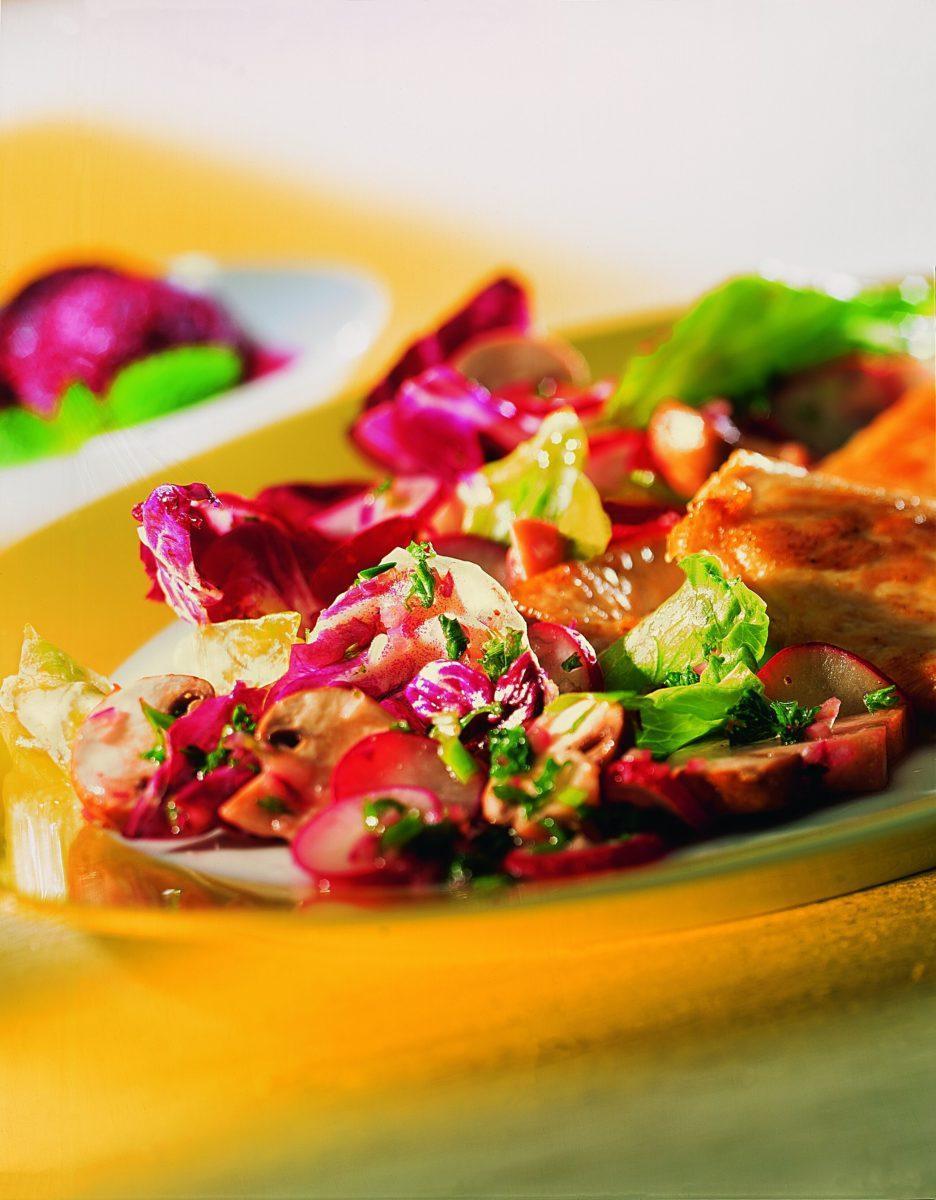 sommersalat mit putenbrust Sommersalat mit Putenbrust - BCM Diät Rezepte.ch