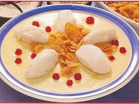 milchsuppe mit eischnee kloesschen Milchsuppe mit Eischnee-Klößchen - BCM Diät Rezepte.ch