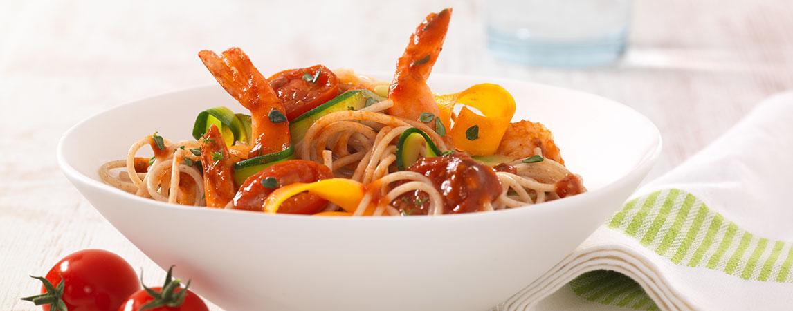 Gemuese Dinkel Nudeln Garnelen Tomaten 3 Gemuese Dinkel Nudeln Garnelen Tomaten 3