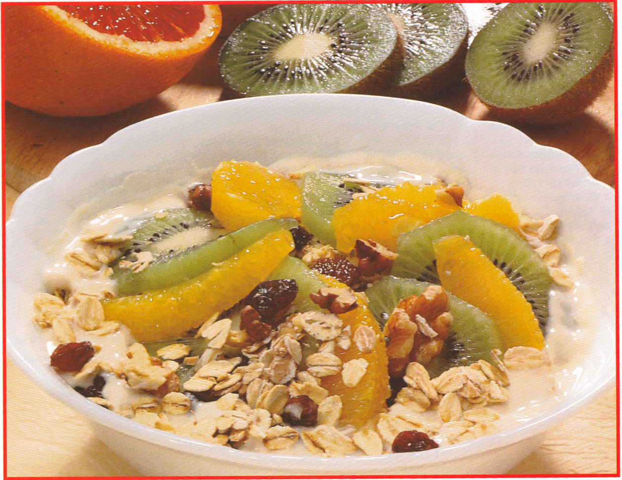 orangen kiwi muesli Orangen-Kiwi-Müsli - BCM Diät Rezepte.ch