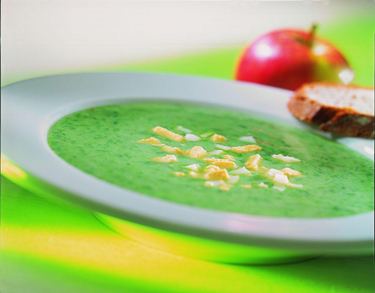 spinat-buttermilch-suppe Spinat-Buttermilch-Suppe - BCM Diät Rezepte.ch