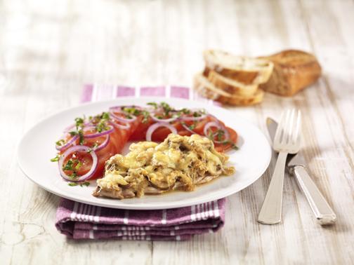 Überbackene Champignonschnitzel_0002 Überbackene Champignonschnitzel - BCM Diät Rezepte.ch