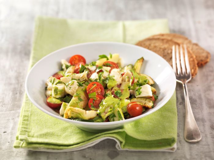 Mediterraner Sattmachersalat 